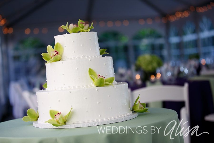 Outdoor tent reception in Pittsburgh